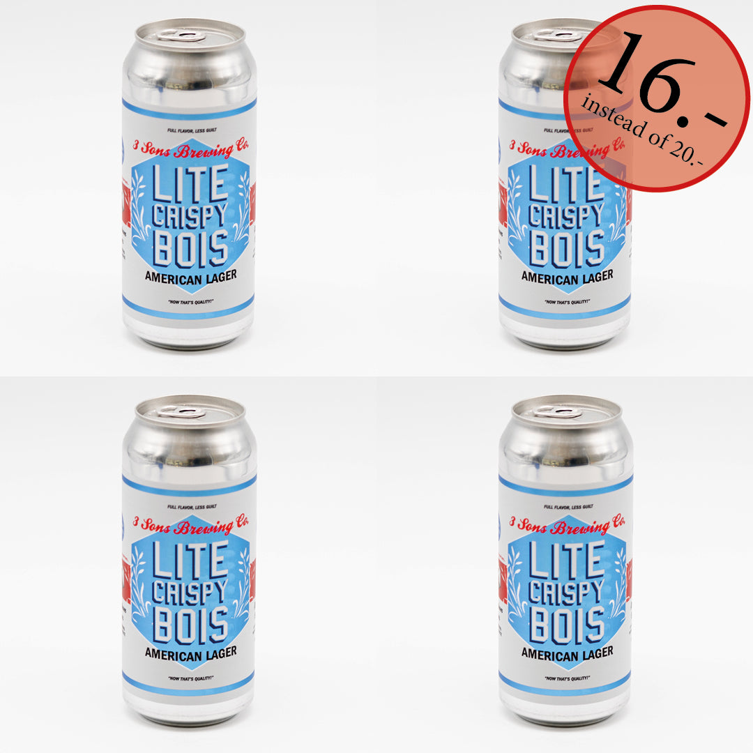 Lite Crispy Bois 4er-Pack