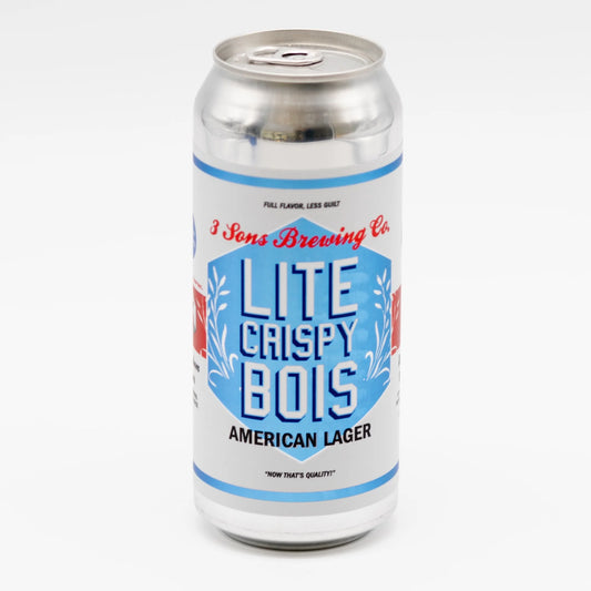 Lager - Lite Crispy Bois - 3 Sons Brewing Co. - 4.2%