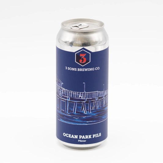 Pilsner – Ocean Park Pilsner – 3 Sons Brewing Co. – 5 %