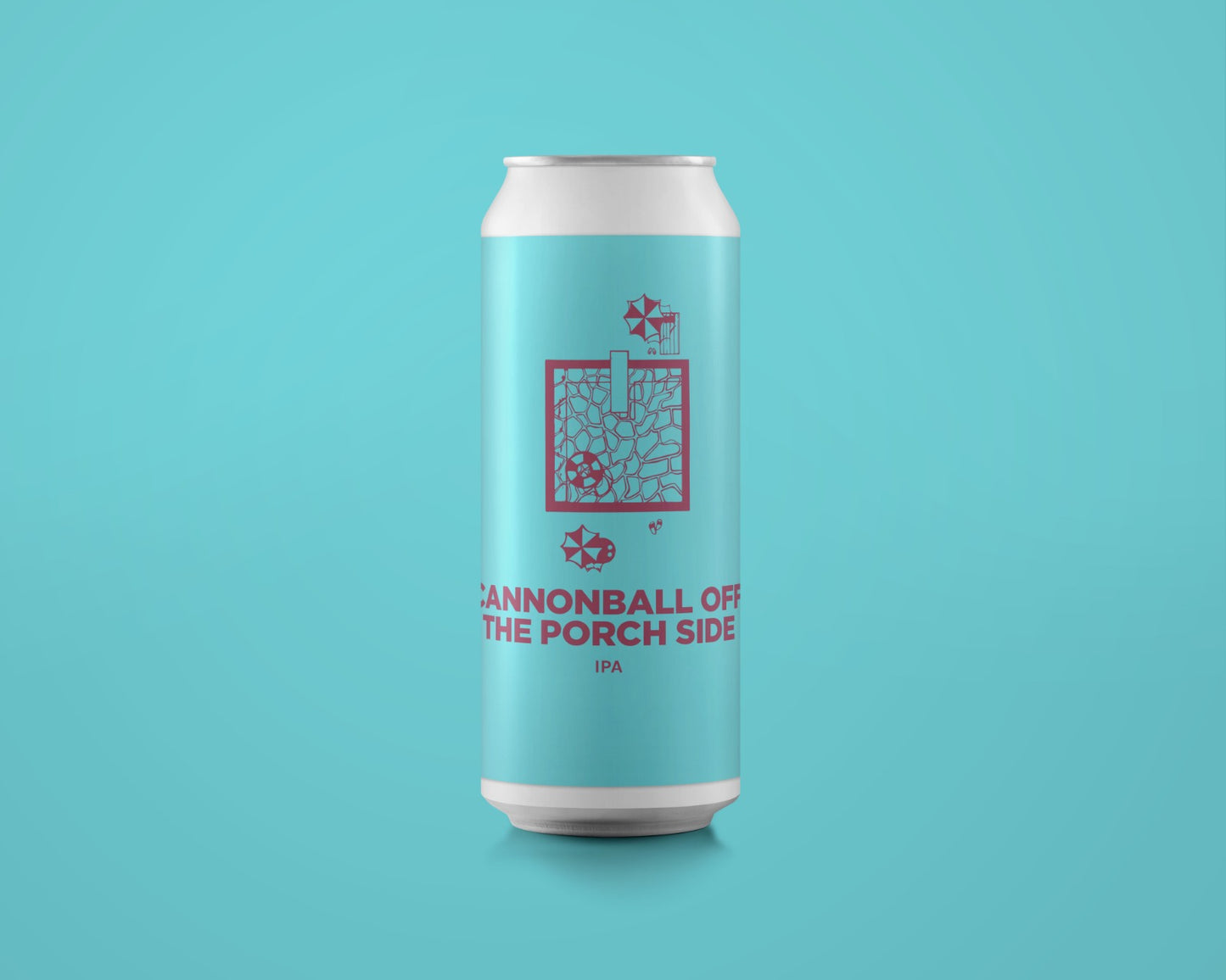 NE IPA - Cannonball Off the Porch Side - Pomona Island - 6%