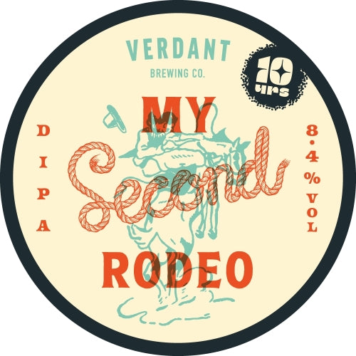 NE DIPA - My Second Rodeo (10th Anniversary) - Verdant - 8.4%